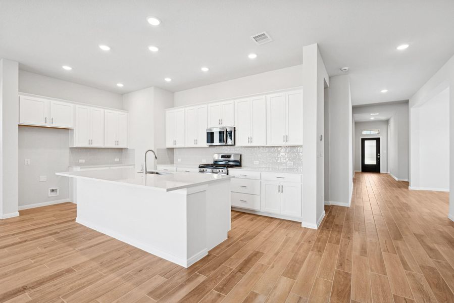Furnished interior view inside a new home in Escondido 50' Homesites, Magnolia (Image 13).
