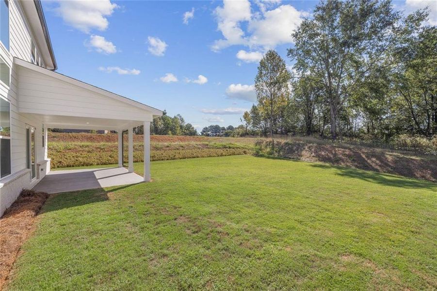 Exterior details and patio area of a home in Brookshire Manor, Canton (Image 3).