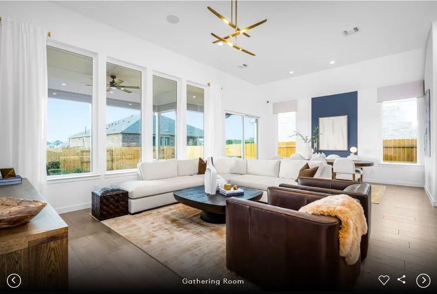 Interior photos- Photo of Pulte model home with same floor plan, not of actual home listed.