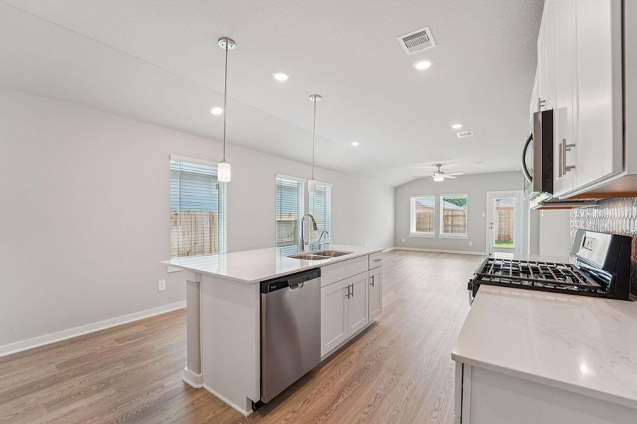 Photo is not of the actual home, but is an inspirational photo of builder’s model home and may depict options, furnishings, and/or decorator features that are not included