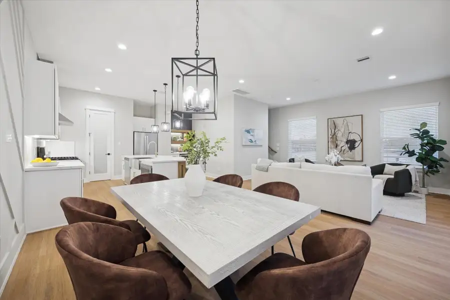 Furnished interior view inside a new home in , Houston (Image 5).