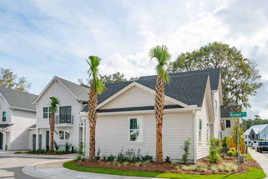 Representative exterior photo of a completed home built from the The Petit Syrah by New Leaf Builders in Hayes Park, Johns Island, SC (Image 11).