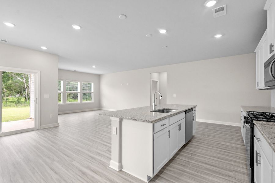 Furnished interior view inside a new home in Cypress Ridge - The Coastline Series, Longs (Image 10).