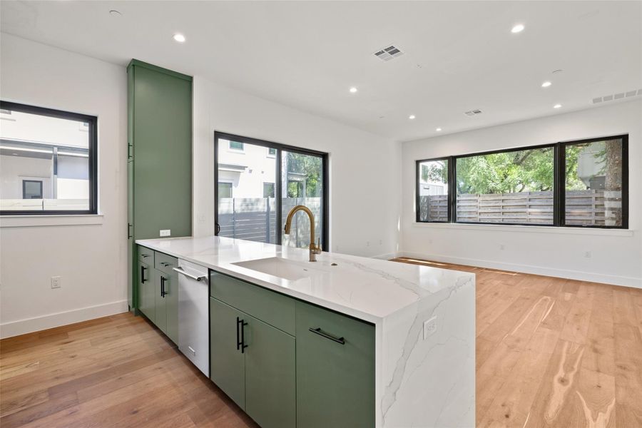 Furnished interior view inside a new home in , Austin (Image 14).