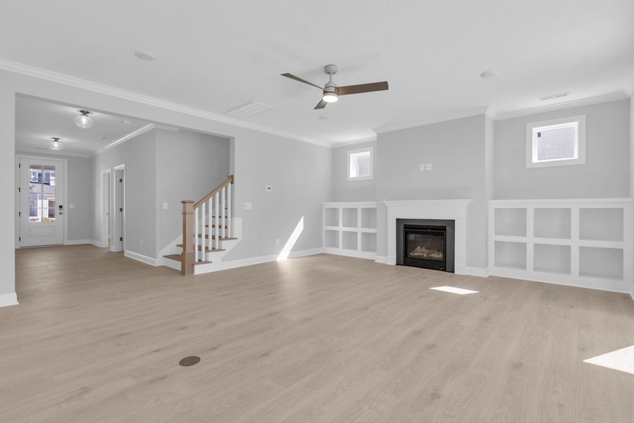 Representative unfurnished interior of a home built from the The Hampton by RobuckHomes in Windwater, Hampstead (Image 58).