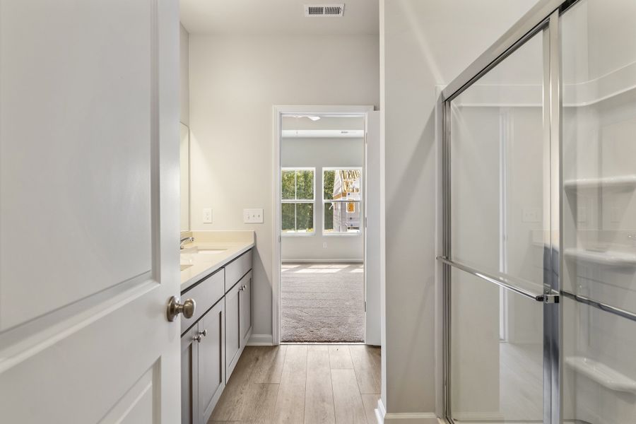 Furnished interior view inside a new home in Edwards Station, Taylors (Image 10).