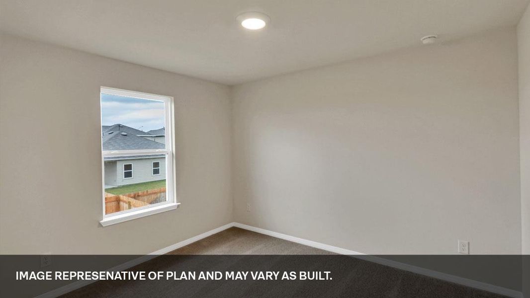 Spacious, unfurnished interior of a new home in Prairie Lakes, Buda (Image 27).