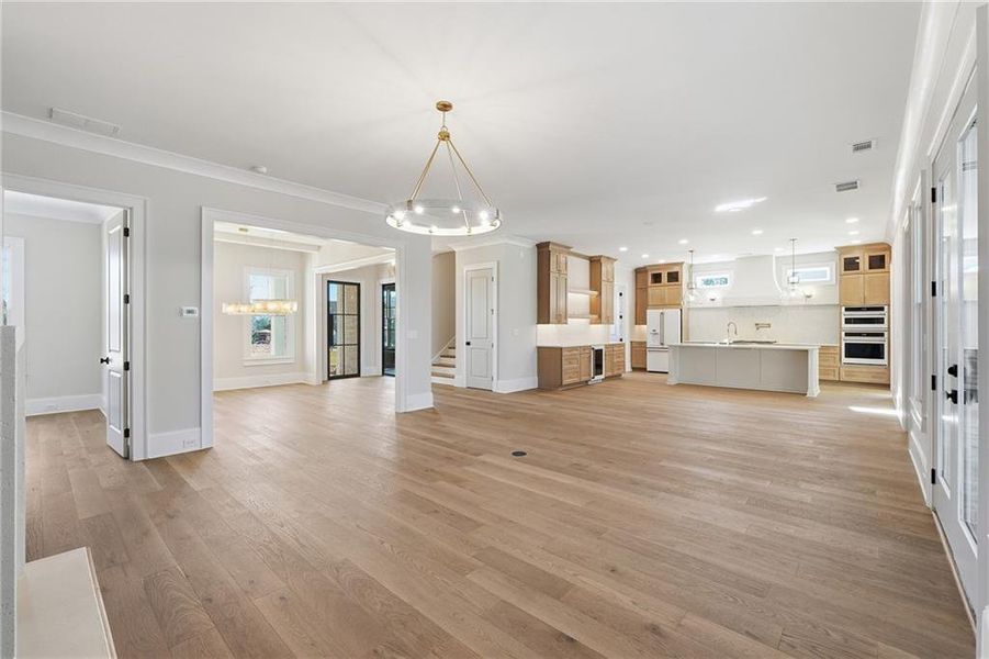 Spacious, unfurnished interior of a new home in , Marietta (Image 20).