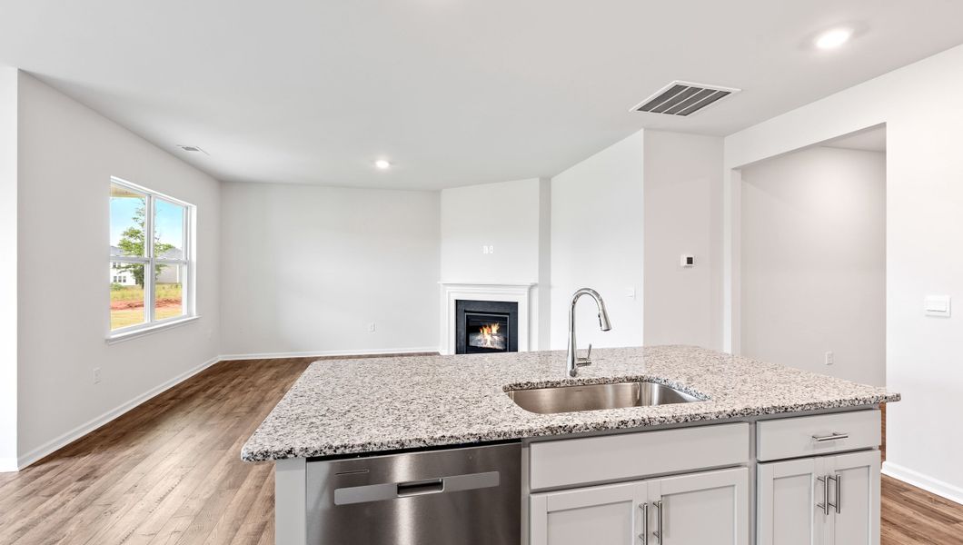 Furnished interior view inside a new home in Chestnut Ridge, Greenville (Image 9).