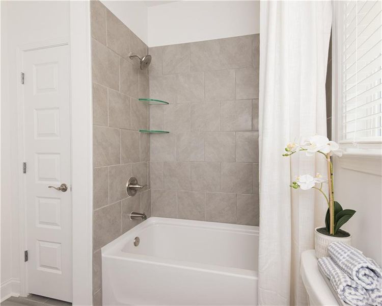 Furnished interior view inside a new home in Cooper's Walk, Loganville (Image 38).
