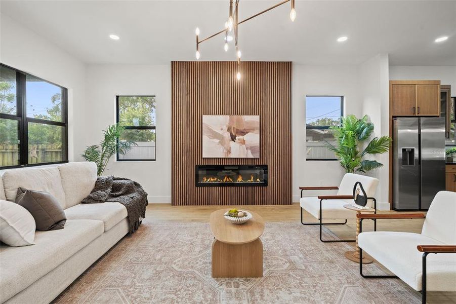 Furnished interior view inside a new home in , Tampa (Image 13).