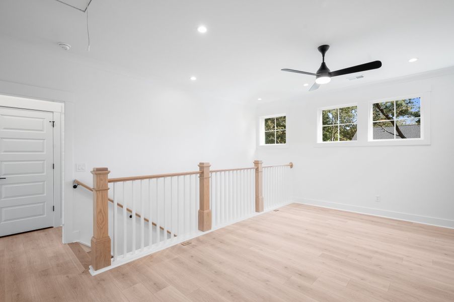 Representative unfurnished interior of a home built from the Kennedy by Hunter Quinn Homes in Beaufort County Homes, Beaufort (Image 13).