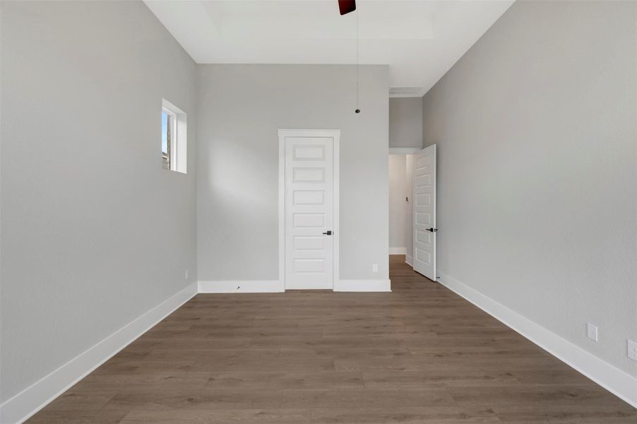 Spacious, unfurnished interior of a new home in Easthaven at Bridgeland Central - Horizon Collection, Cypress (Image 14).