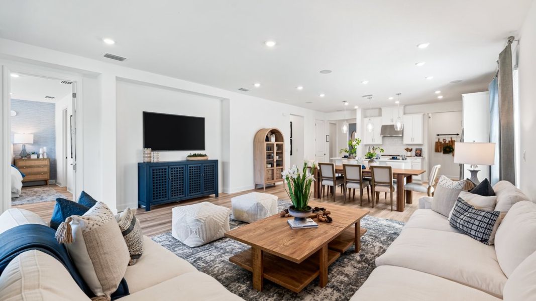 Representative furnished interior of a home built from the Grenada by Taylor Morrison in Hammock at Two Rivers, Zephyrhills (Image 15).