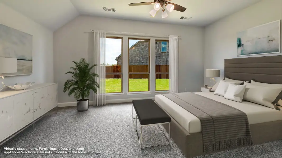 Furnished interior view inside a new home in Kresston, Montgomery (Image 5).
