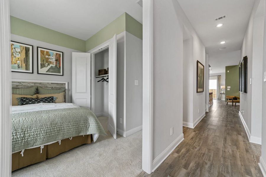 Representative furnished interior of a home built from the Duets D417 by Landon Homes in Lexington Frisco, Frisco (Image 5).