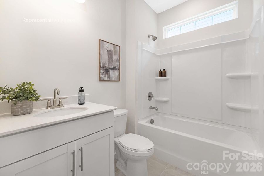 Furnished interior view inside a new home in Sylvan Creek, Denver (Image 18).