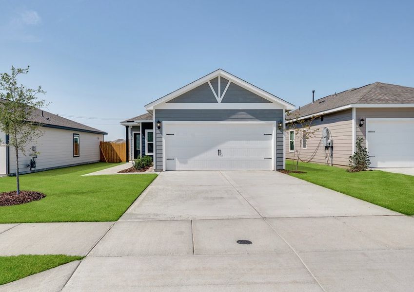 The Atticus is a one-story home.