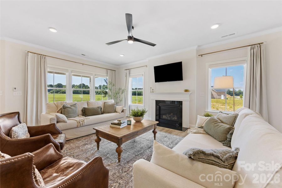Furnished interior view inside a new home in , Waxhaw (Image 15). Furnished interior view inside a new home in , Waxhaw (Image 15).