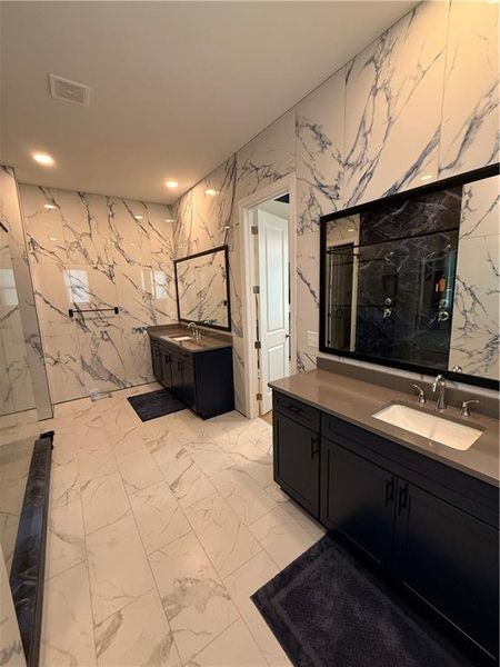 Furnished interior view inside a new home in , Cumming (Image 21).