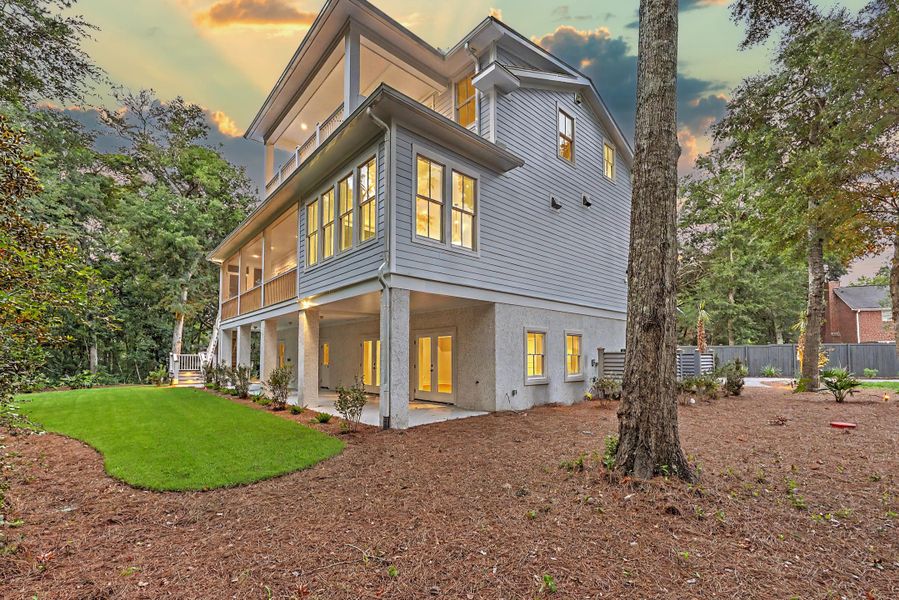 Exterior details and patio area of a home in , Mount Pleasant (Image 40).