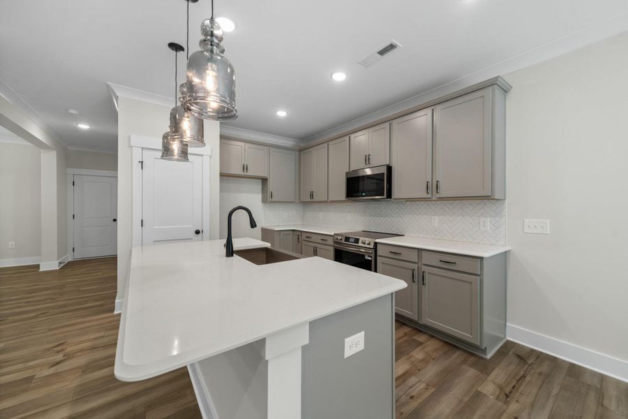 Furnished interior view inside a new home in Harbor Crossing, Greensboro (Image 7).