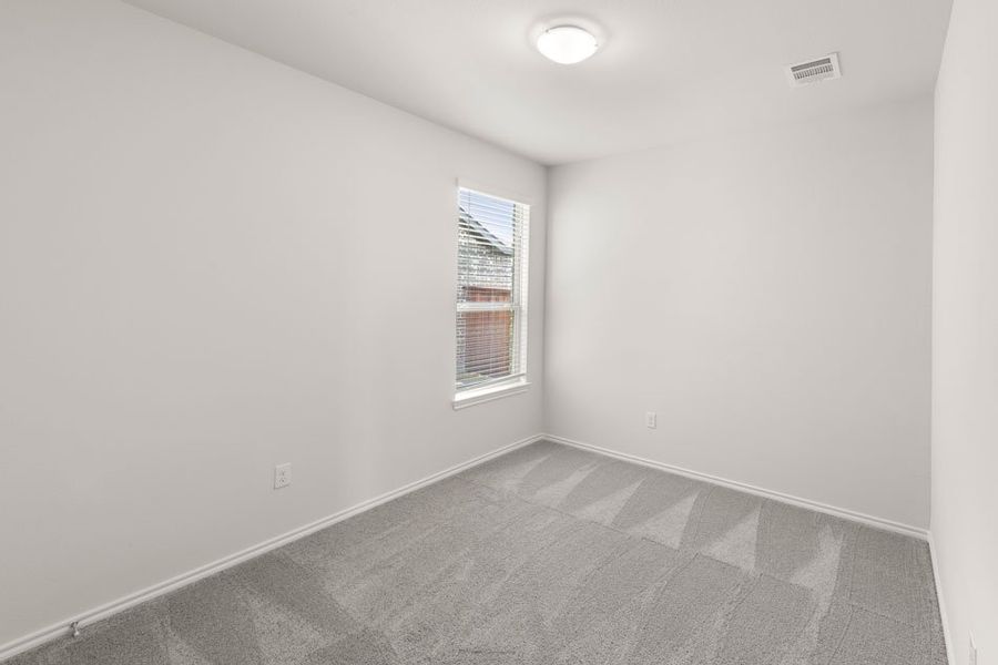 Front exterior of a new home in Northspur, Terrell, TX, highlighting curb appeal (Image 22). Front exterior of a new home in Northspur, Terrell, TX, highlighting curb appeal (Image 22).