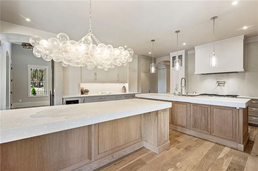 Furnished interior view inside a new home in , Alpharetta (Image 75).