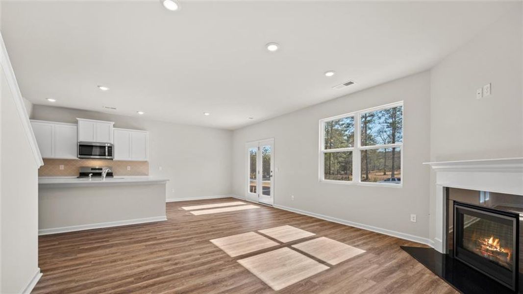 Spacious, unfurnished interior of a new home in Champion's Run, Lithonia (Image 24). Spacious, unfurnished interior of a new home in Champion's Run, Lithonia (Image 24).