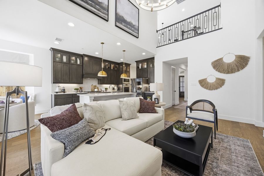 Furnished interior view inside a new home in Providence Cove, McKinney (Image 19).