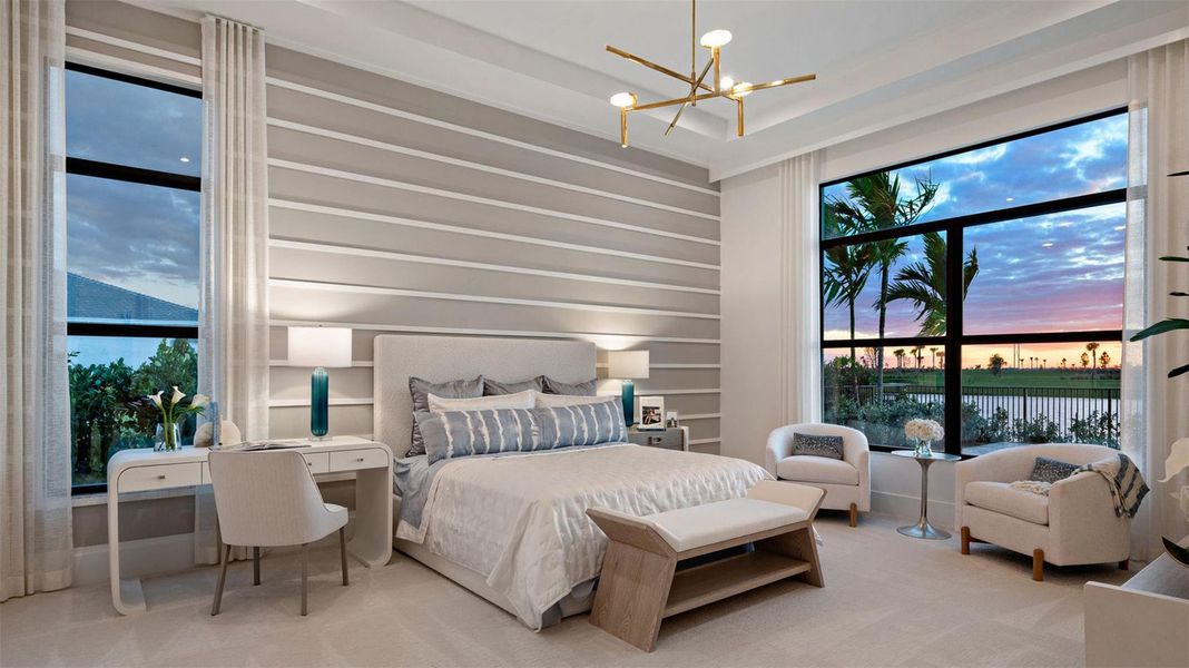 Furnished interior view inside a new home in , Port St. Lucie (Image 19). Furnished interior view inside a new home in , Port St. Lucie (Image 19).