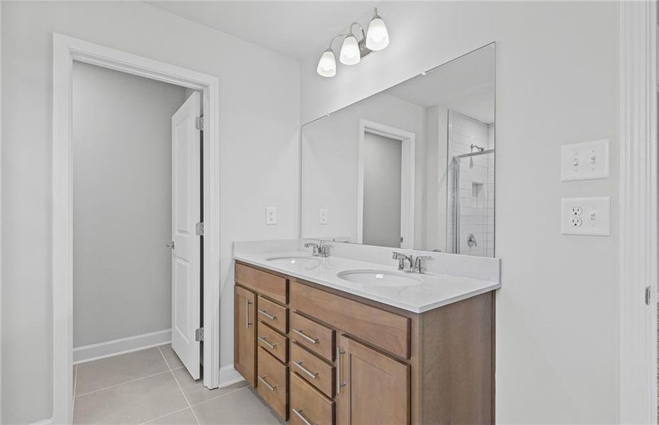 Furnished interior view inside a new home in Anderson Point, McDonough (Image 11).