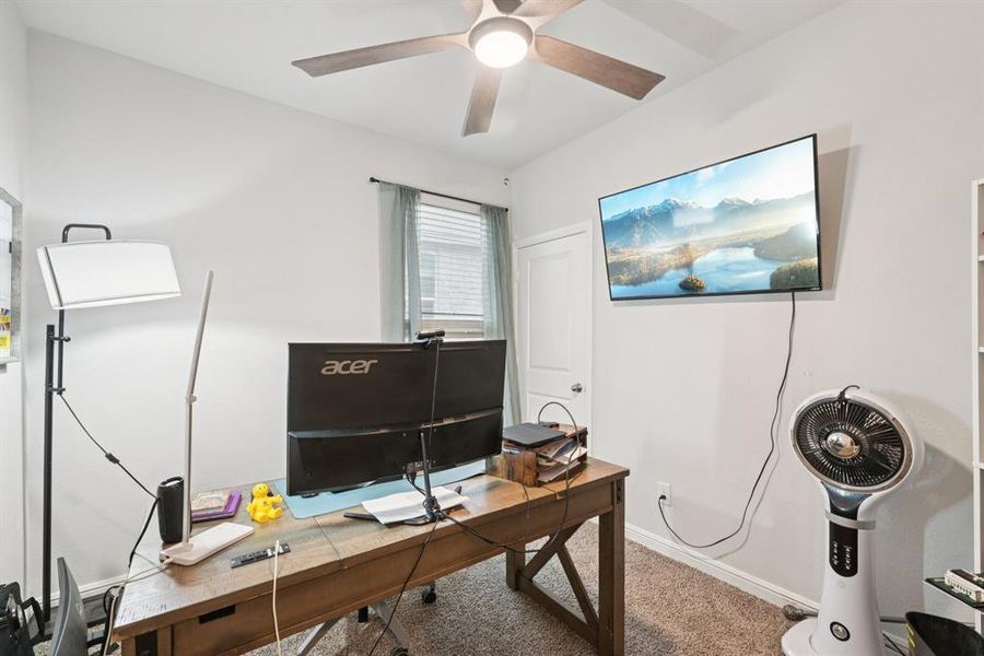 Furnished interior view inside a new home in Springhill South, Boyd (Image 25). Furnished interior view inside a new home in Springhill South, Boyd (Image 25).