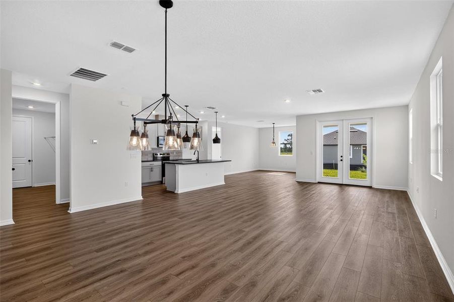 Spacious, unfurnished interior of a new home in Trailside, Mount Dora (Image 24). Spacious, unfurnished interior of a new home in Trailside, Mount Dora (Image 24).