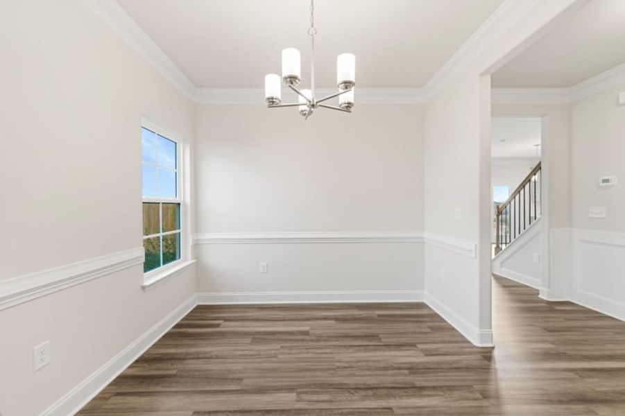 Spacious, unfurnished interior of a new home in Miller's Reserve, Winston-Salem (Image 54). Spacious, unfurnished interior of a new home in Miller's Reserve, Winston-Salem (Image 54).