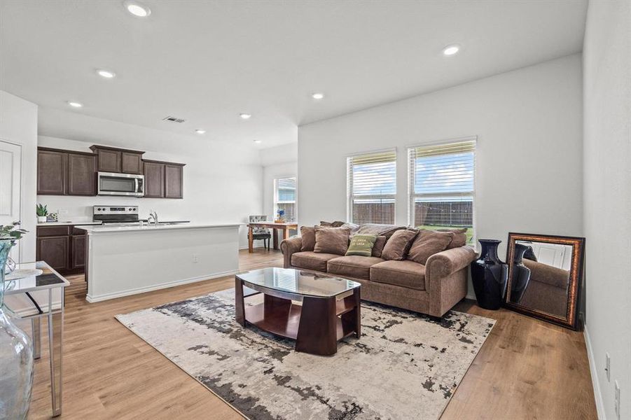 Furnished interior view inside a new home in , Princeton (Image 7). Furnished interior view inside a new home in , Princeton (Image 7).