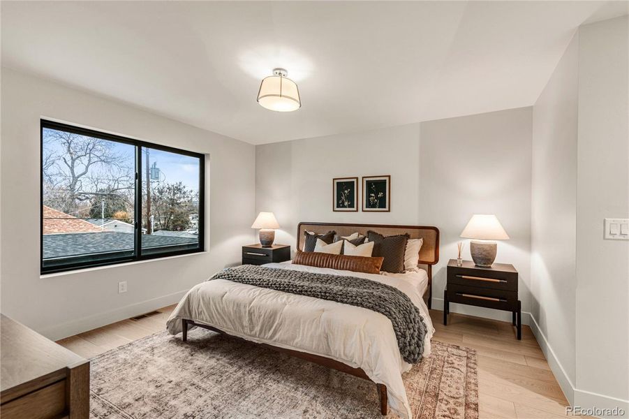 Primary Bedroom with Mountain Views!