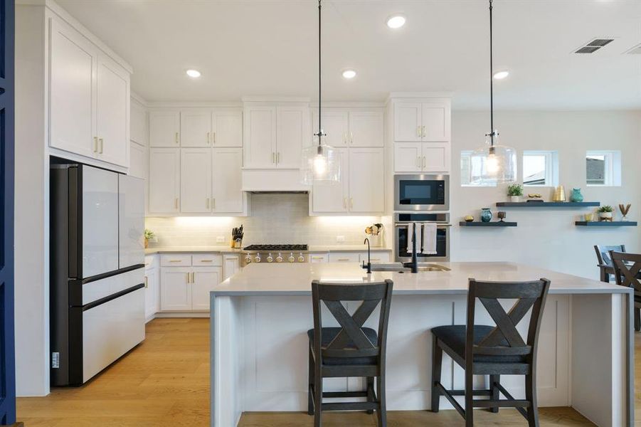 Furnished interior view inside a new home in , Frisco (Image 5). Furnished interior view inside a new home in , Frisco (Image 5).