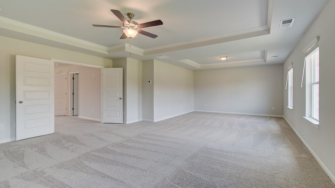 Furnished interior view inside a new home in Westwind Estates, Hampton (Image 27).