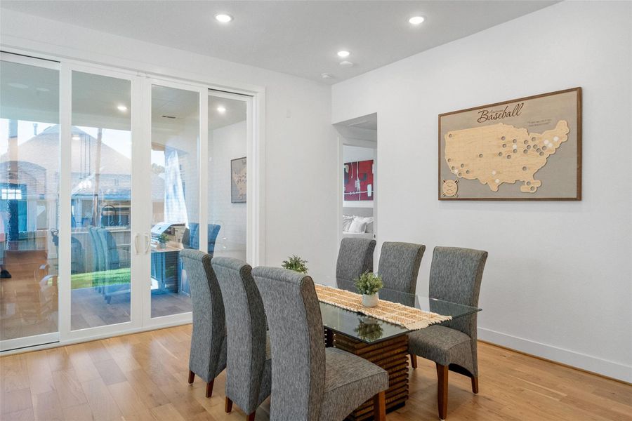 Furnished interior view inside a new home in Woodforest, Montgomery (Image 10). Furnished interior view inside a new home in Woodforest, Montgomery (Image 10).
