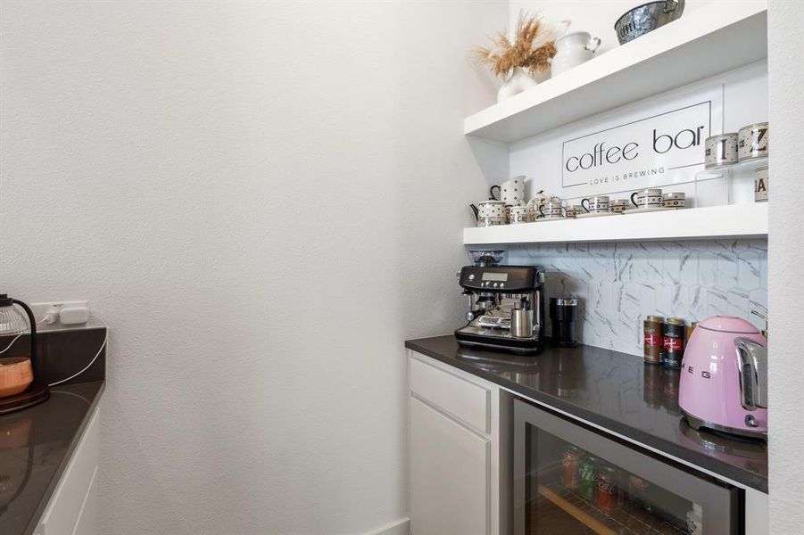 Your own coffeee bar!