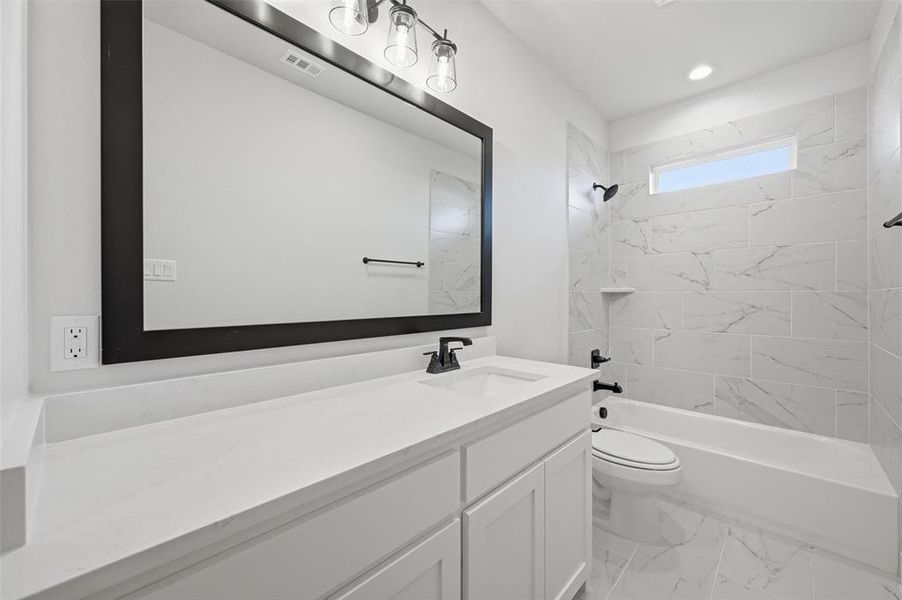 Furnished interior view inside a new home in LeTara, Haslet (Image 15). Furnished interior view inside a new home in LeTara, Haslet (Image 15).