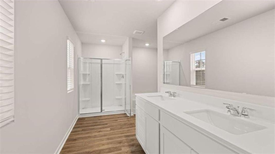 Furnished interior view inside a new home in Jackson Landing, Jefferson (Image 13). Furnished interior view inside a new home in Jackson Landing, Jefferson (Image 13).