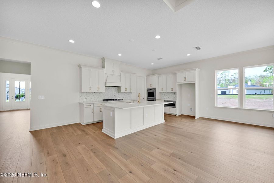 Furnished interior view inside a new home in Amelia National Country Club, Fernandina Beach (Image 13).