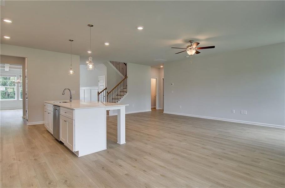 Spacious, unfurnished interior of a new home in Grandview at Millers Mill, Stockbridge (Image 20). Spacious, unfurnished interior of a new home in Grandview at Millers Mill, Stockbridge (Image 20).