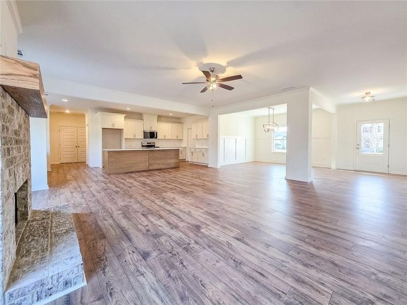 Spacious, unfurnished interior of a new home in , Dawsonville (Image 19).