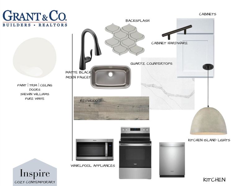 View of a document with a collage of images