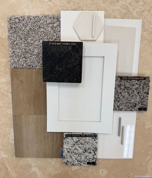 Sample of building materials used in homes in Hickory Ridge, Elmendorf (Image 20).