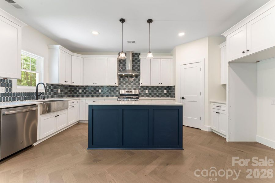 Furnished interior view inside a new home in , Huntersville (Image 14).