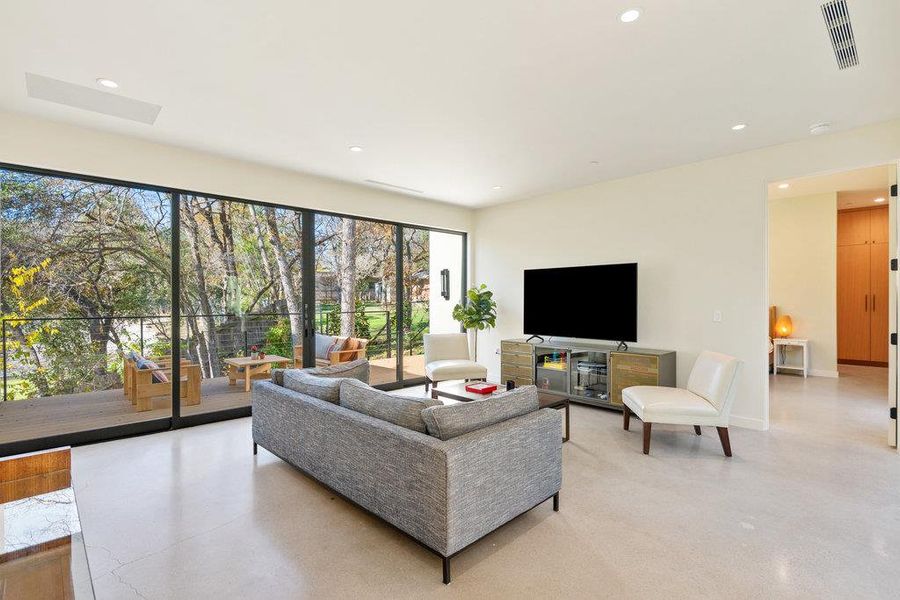 Furnished interior view inside a new home in , Austin (Image 8). Furnished interior view inside a new home in , Austin (Image 8).